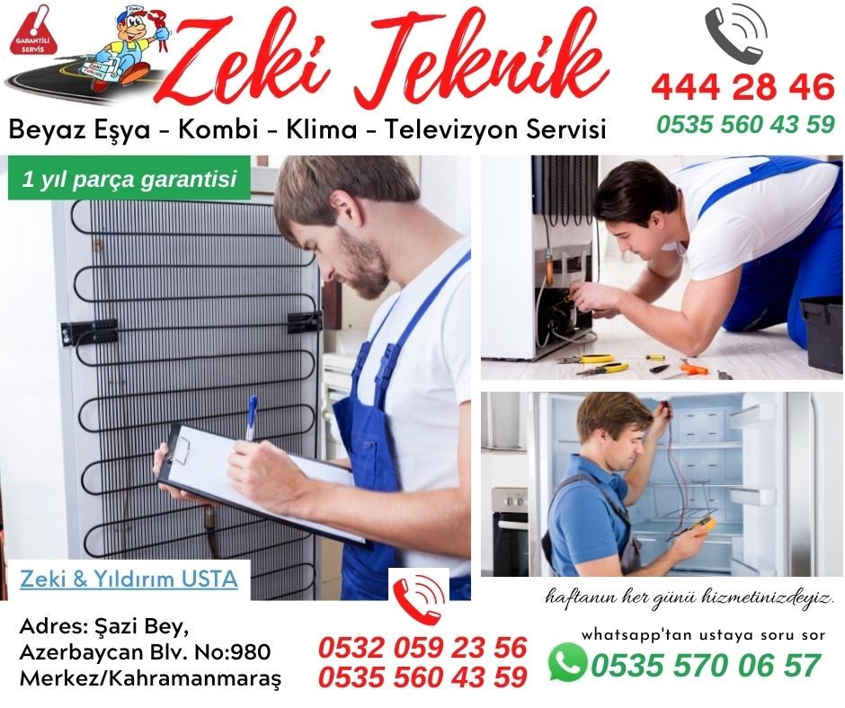 Kahramanmaraş Beyaz Eşya Tamircisi