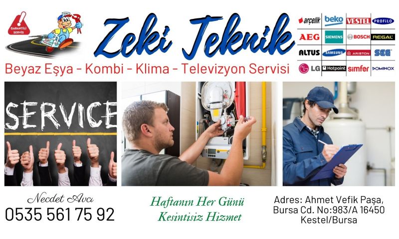 Kestel Beyaz Eşya ve Buzdolabı Tamir Servisi